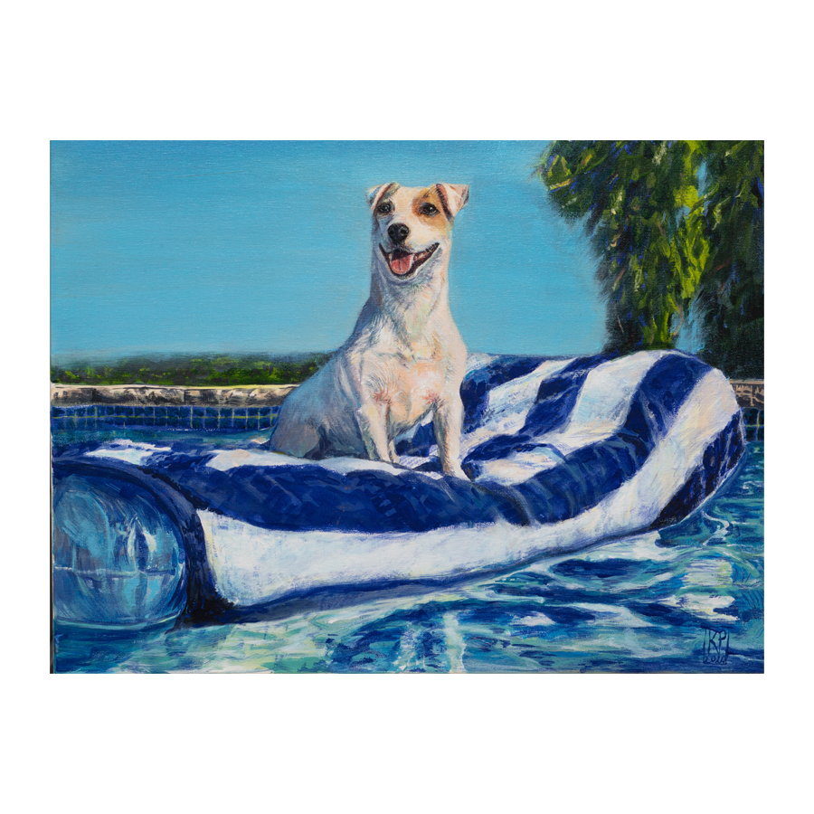 dog_portrait_on_canvas_acrylic_KlaudiaPolakowska